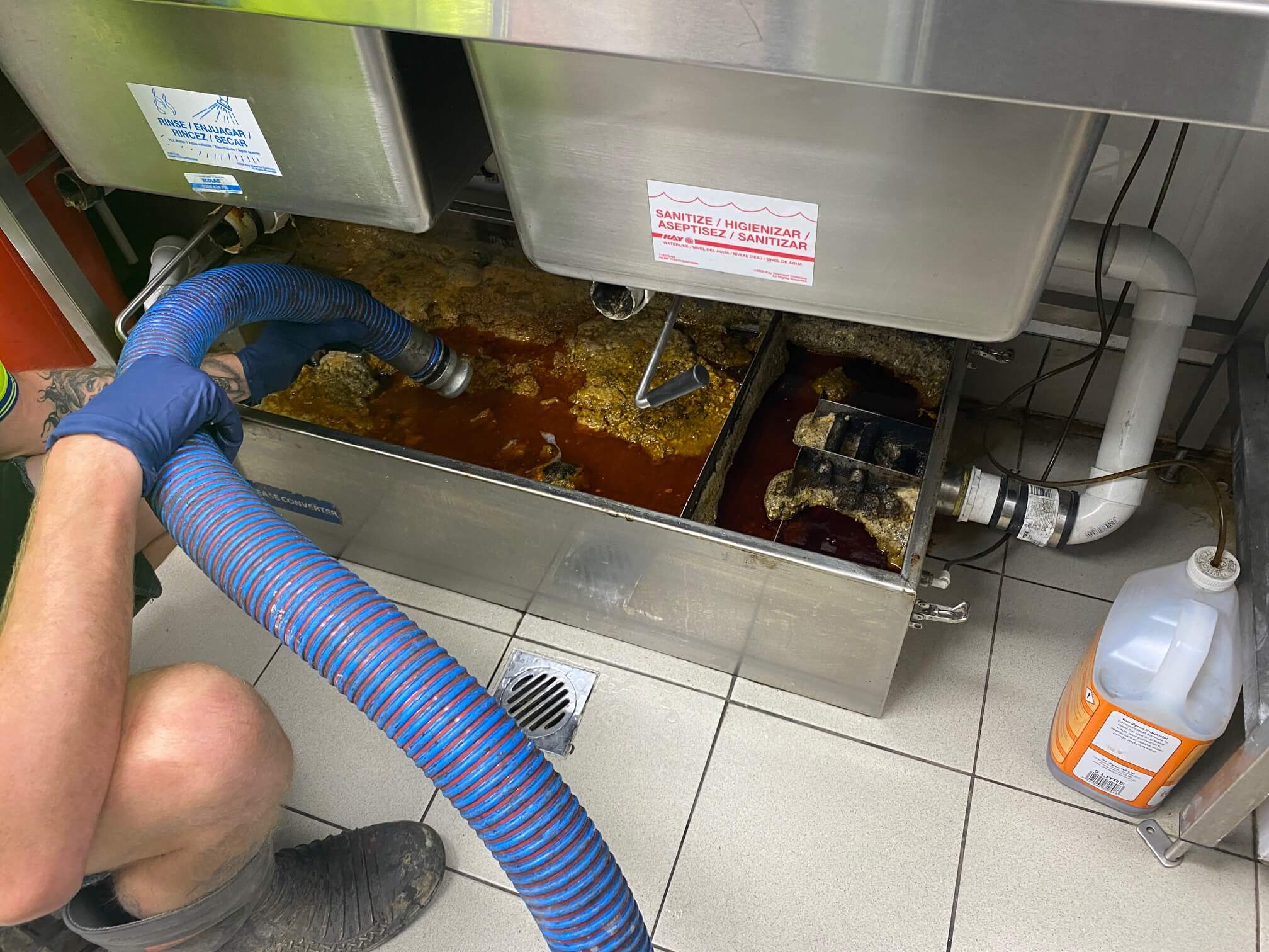 Grease Trap Cleaning in Van Buren